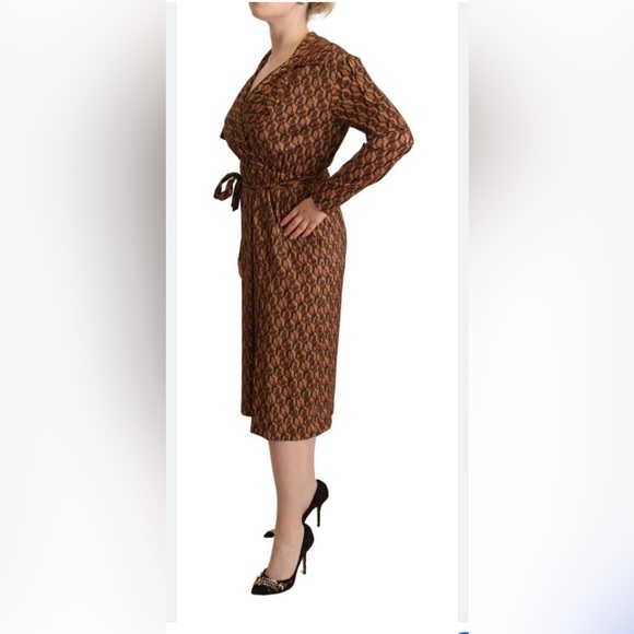 Ballantyne Silk Wrap Dress - Picture 1 of 6